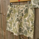 Stretch Printed Poplin Deck Short