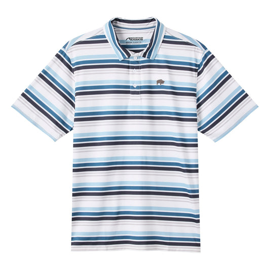Roan Stripe Performance Polo
