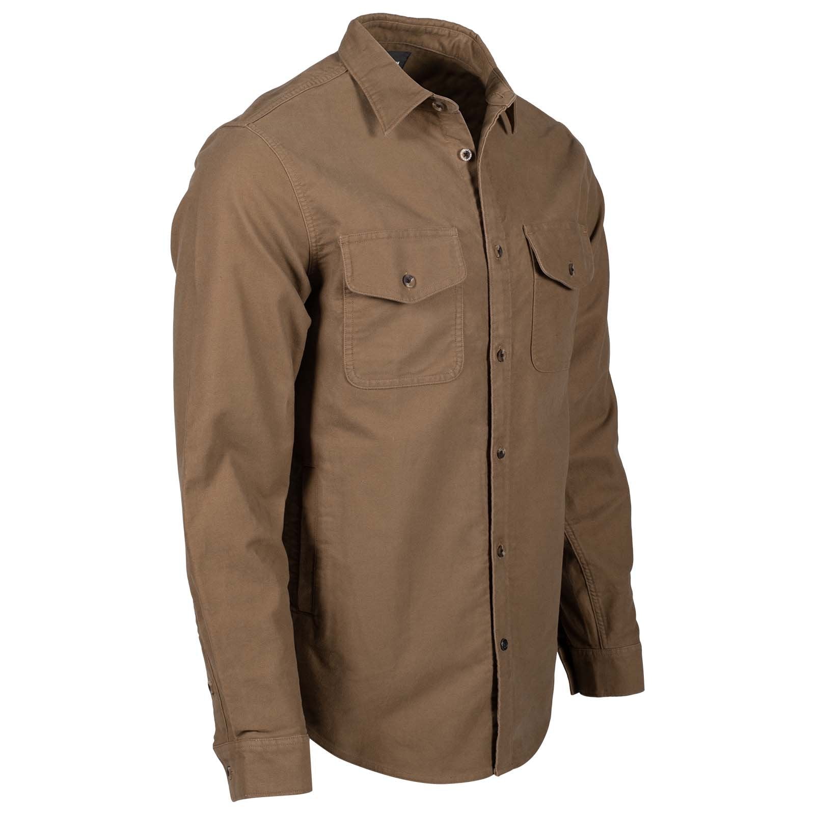 Men's Moleskin Shirtjac Button-Down