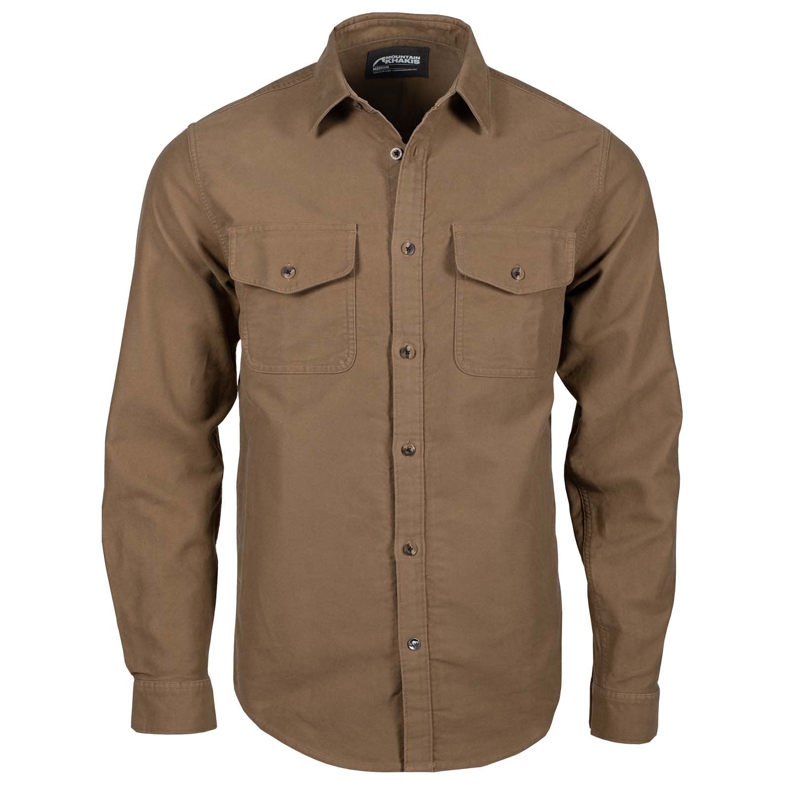 Men's Moleskin Shirtjac Button-Down