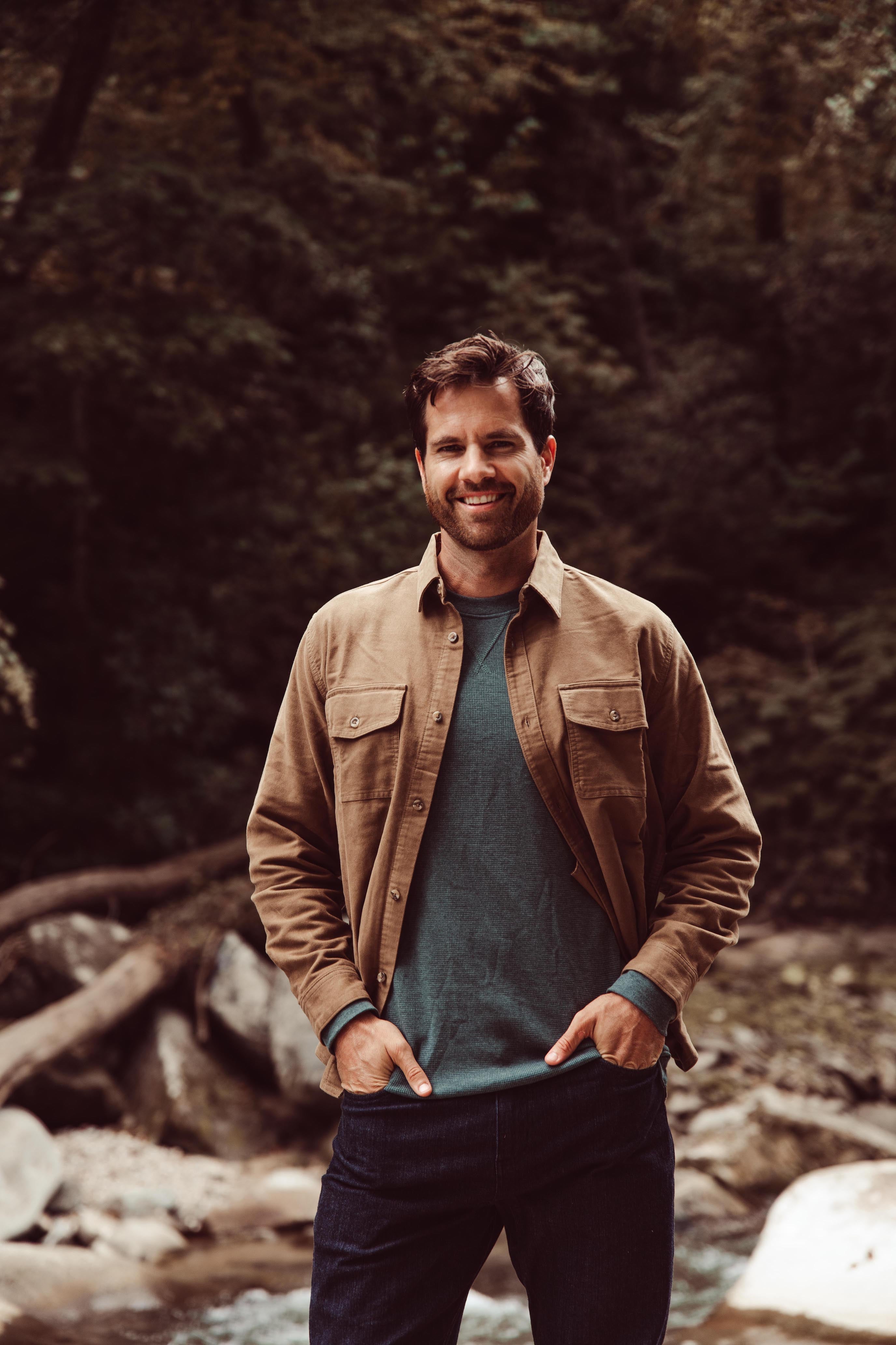 Men's Moleskin Shirtjac Button-Down