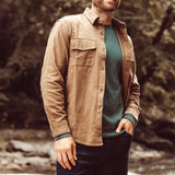 Men's Moleskin Shirtjac Button-Down