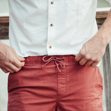 Stretch Poplin Deck Short