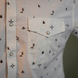 Rodeo Printed Short Sleeve Woven Shirt