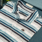 Roan Stripe Performance Polo