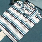 Roan Stripe Performance Polo