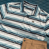 Roan Stripe Performance Polo
