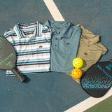Roan Stripe Performance Polo