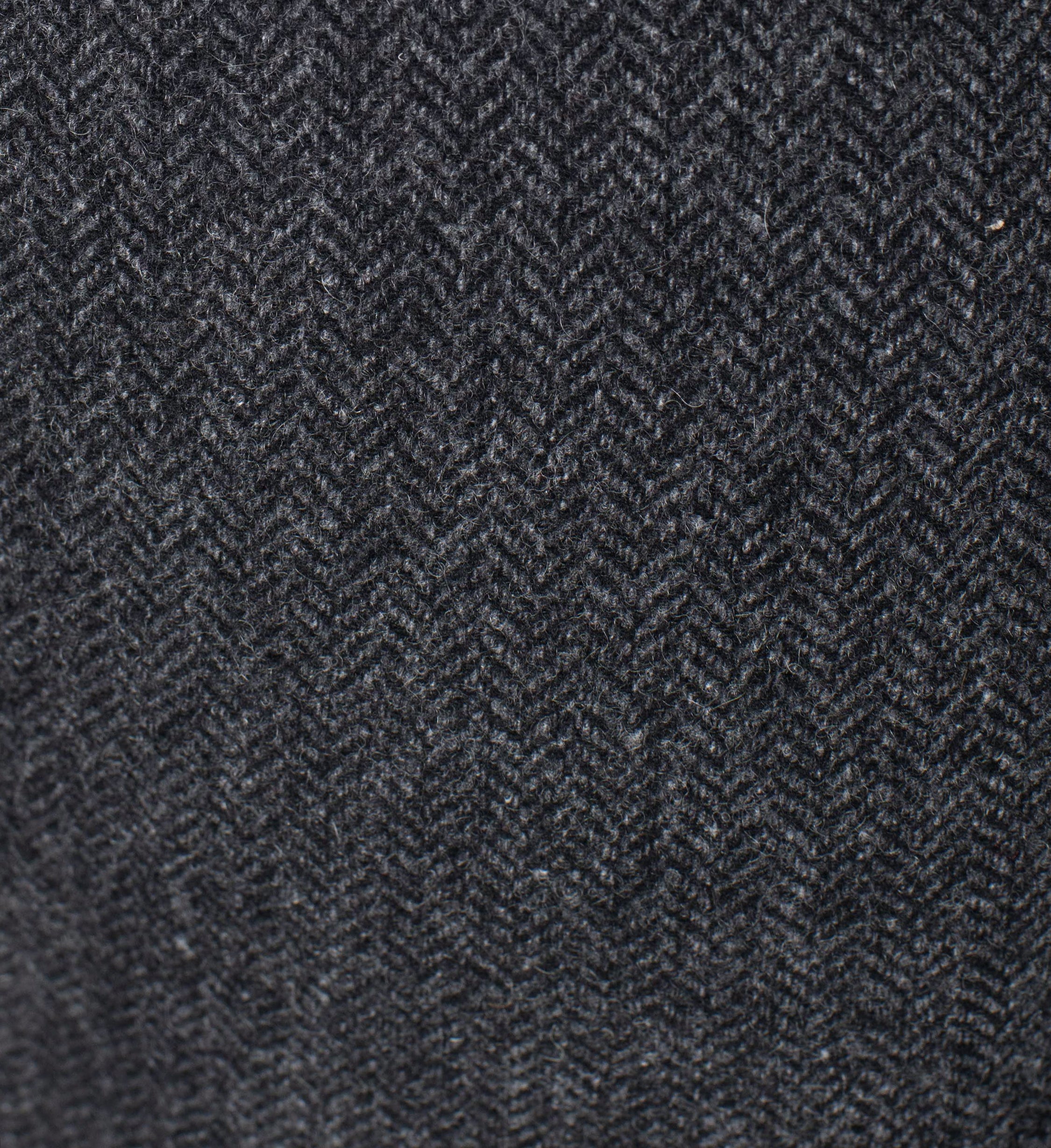 Archer Herringbone Vest fabric detail