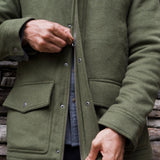 Dover Wool Jacket Dual Zipper
