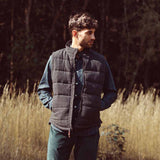 Man wearing Archer Herringbone Vest