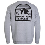 Mountain Logo Crew back view