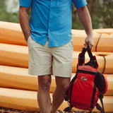 Stretch Poplin Deck Short