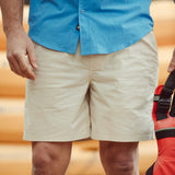 Stretch Poplin Deck Short