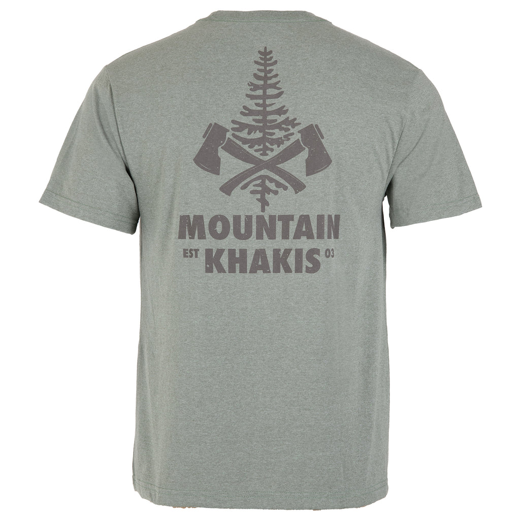 Men s MK Axe Short Sleeve T Shirt Mountain Khakis