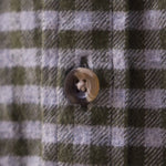 Downtown Flannel Shirt faux button