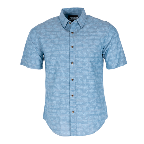 Men s Basin Short Sleeve Woven Shirt