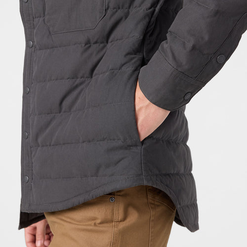 Men s Pine Peak Down Shirtjac
