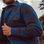 Man wearing Anderson Shirtjac 