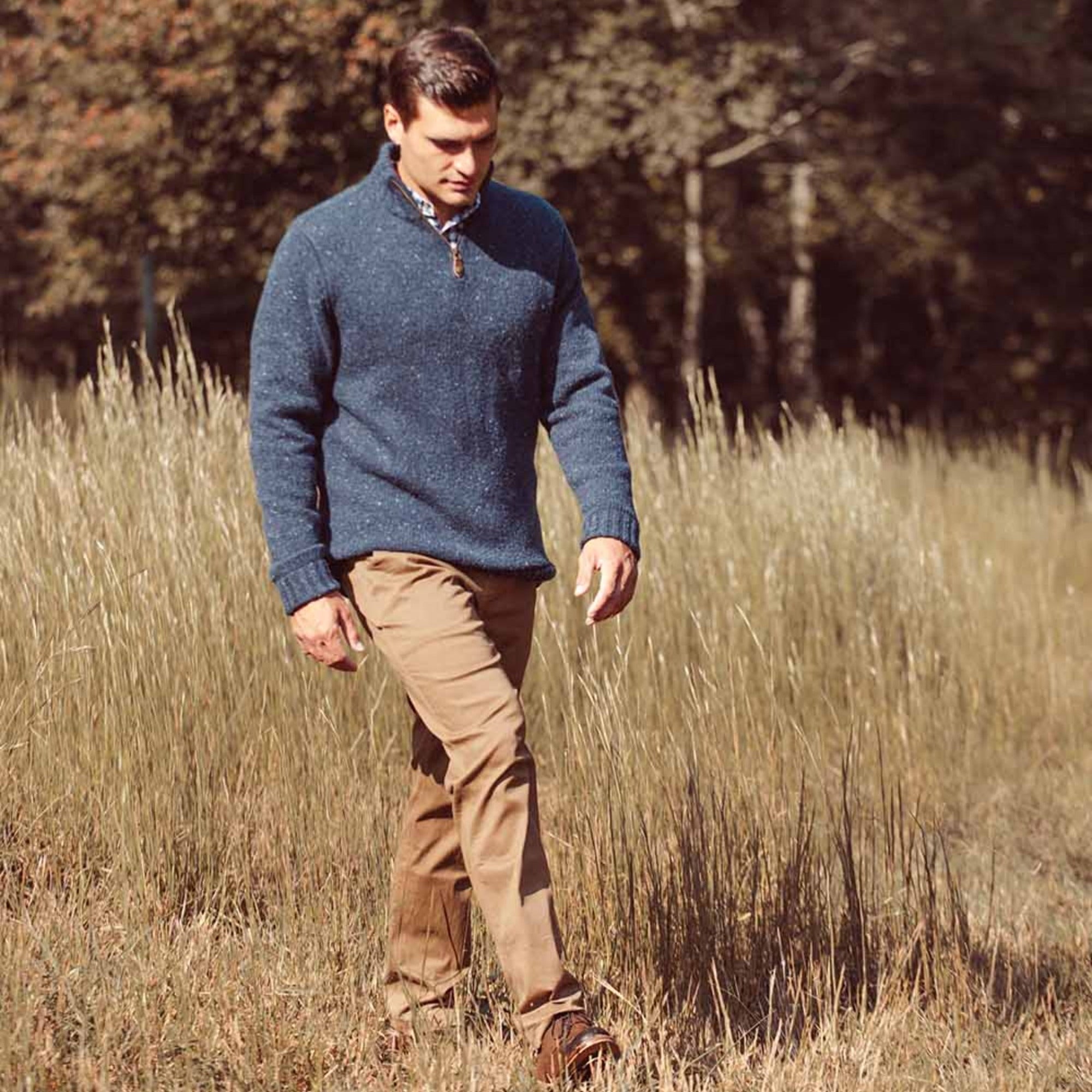 Men's Cumberland Donegal Sweater