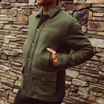 Man wearing Dover Wool Jacket