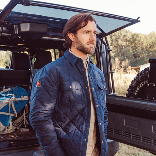 Mens quilted field jacket outlet