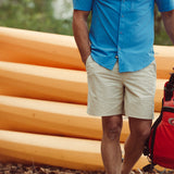 Stretch Poplin Deck Short