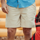 Stretch Poplin Deck Short