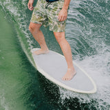Stretch Printed Poplin Deck Short