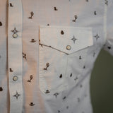 Rodeo Printed Short Sleeve Woven Shirt