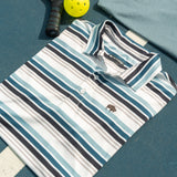Roan Stripe Performance Polo