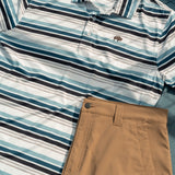 Roan Stripe Performance Polo