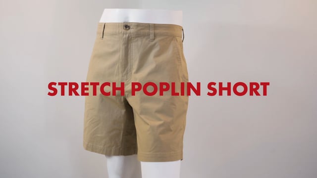 Men's Poplin Stretch Organic Cotton Short | Mountain Khakis