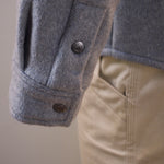 Dover Wool Shirtjac cuff button