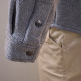 Dover Wool Shirtjac cuff button