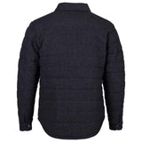 Archer Herringbone Shirtjac back laydown