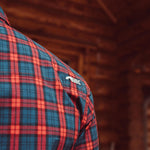 Alden Long Sleeve Woven Shirt MK Embroidery