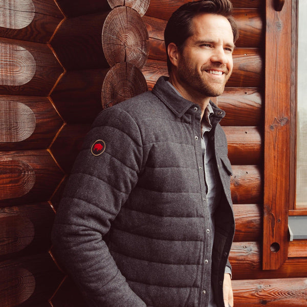 Men's Archer Herringbone Shirtjac