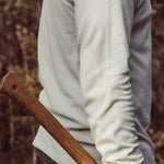 Man wearing Axe Thermal in the forest
