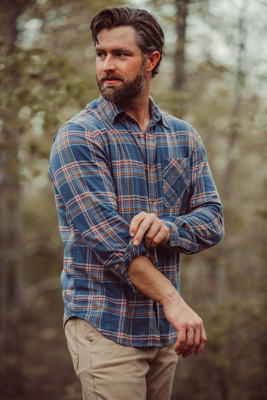 Man sale bag flannels