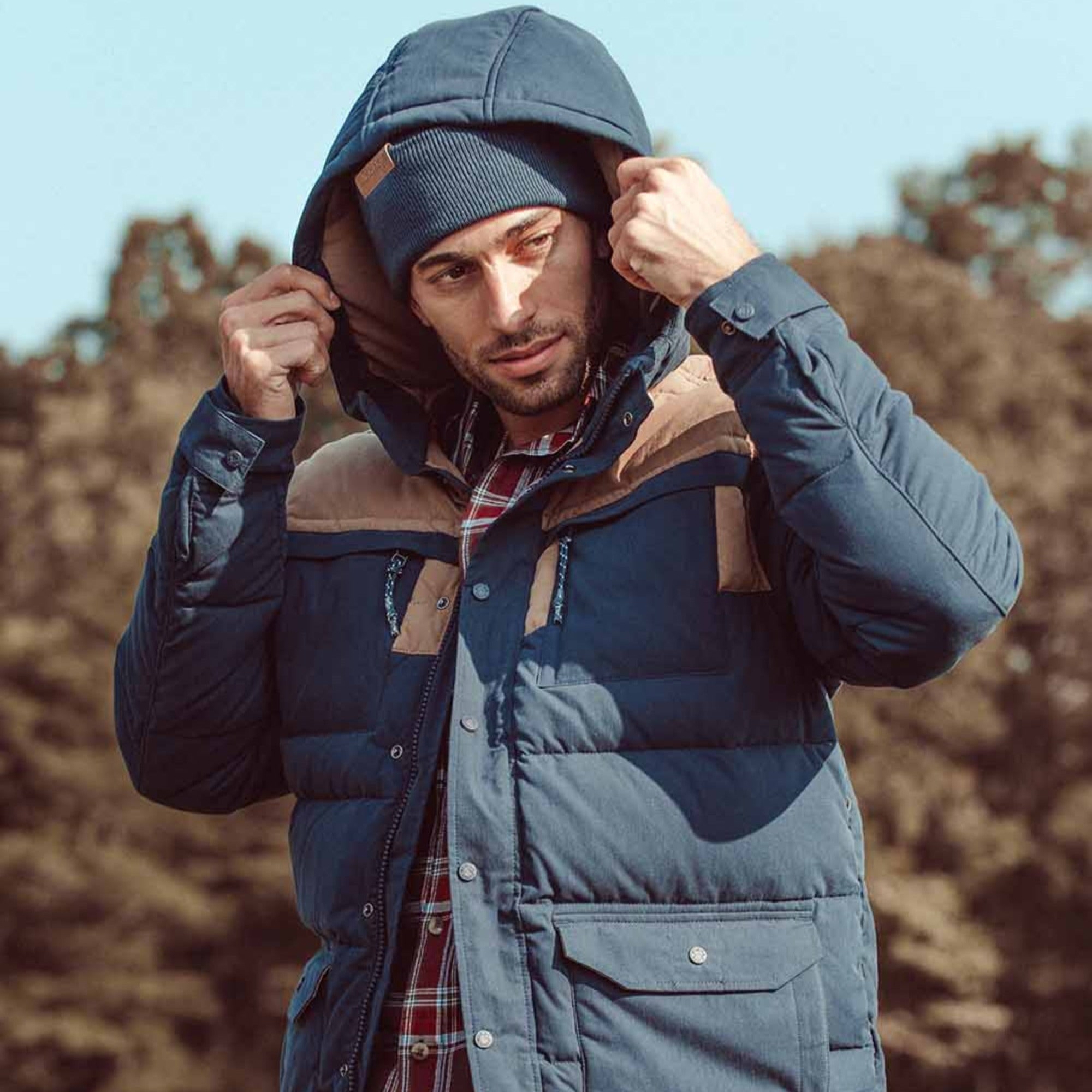 Peak down parka hot sale