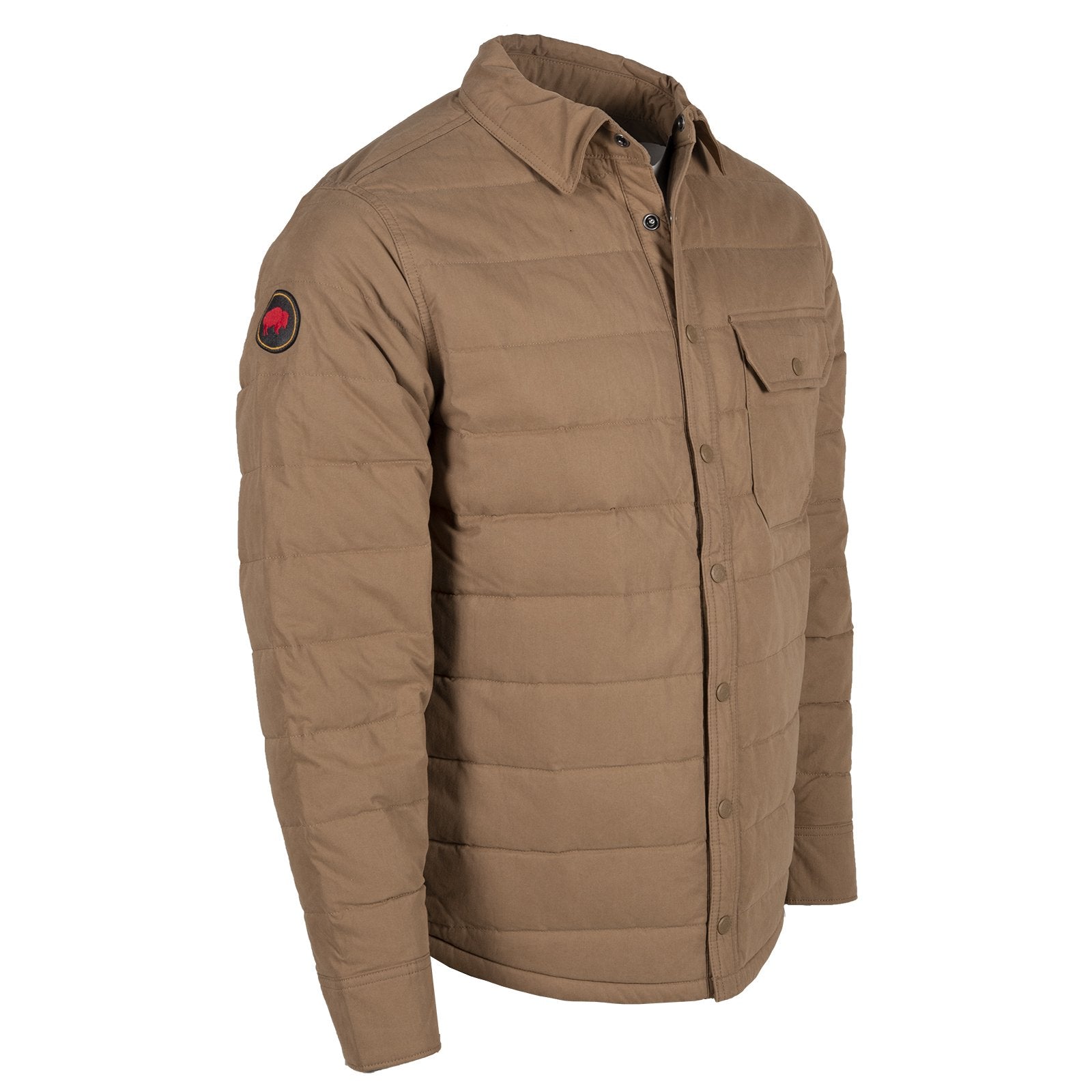 Down shirt jacket mens shop