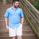 Stretch Poplin Deck Short