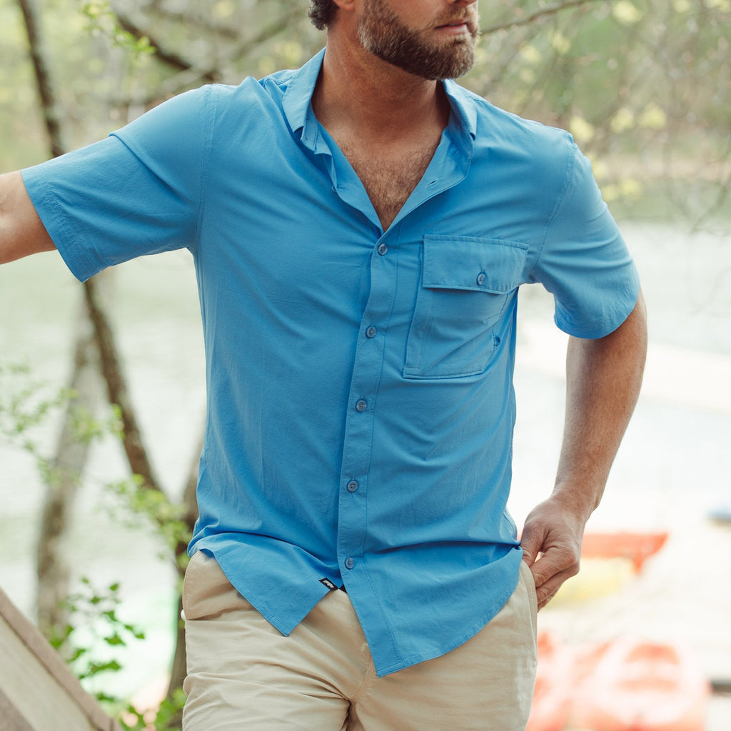 Men's Rivers Short Sleeve Woven Shirt