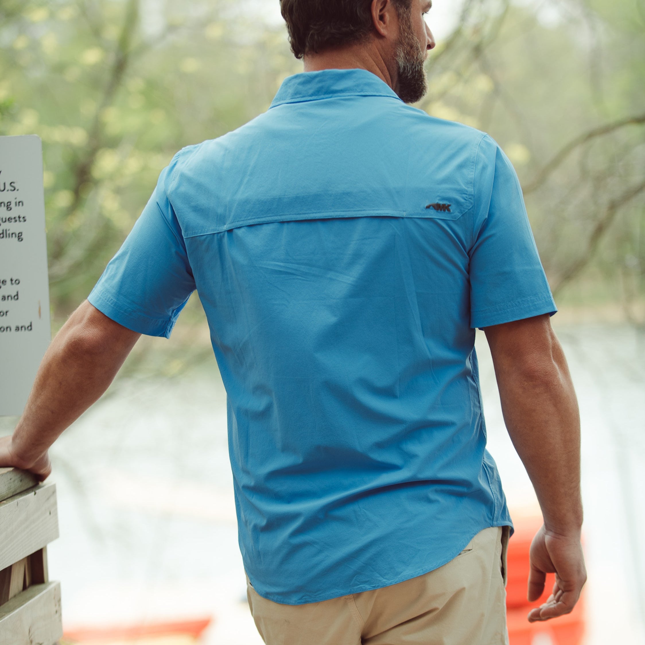 Men's Rivers Short Sleeve Woven Shirt