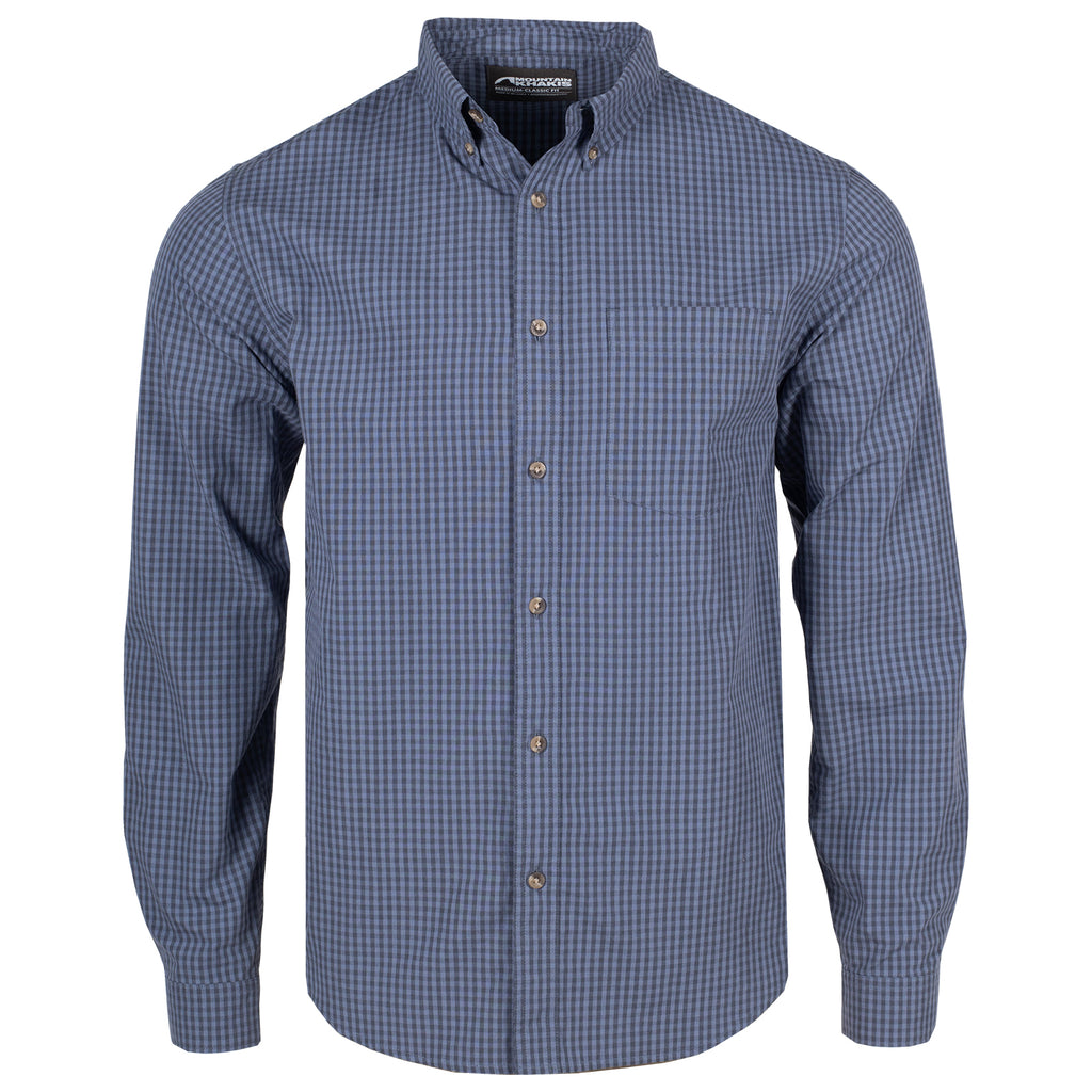 Spalding Long Sleeve Woven Shirt front view