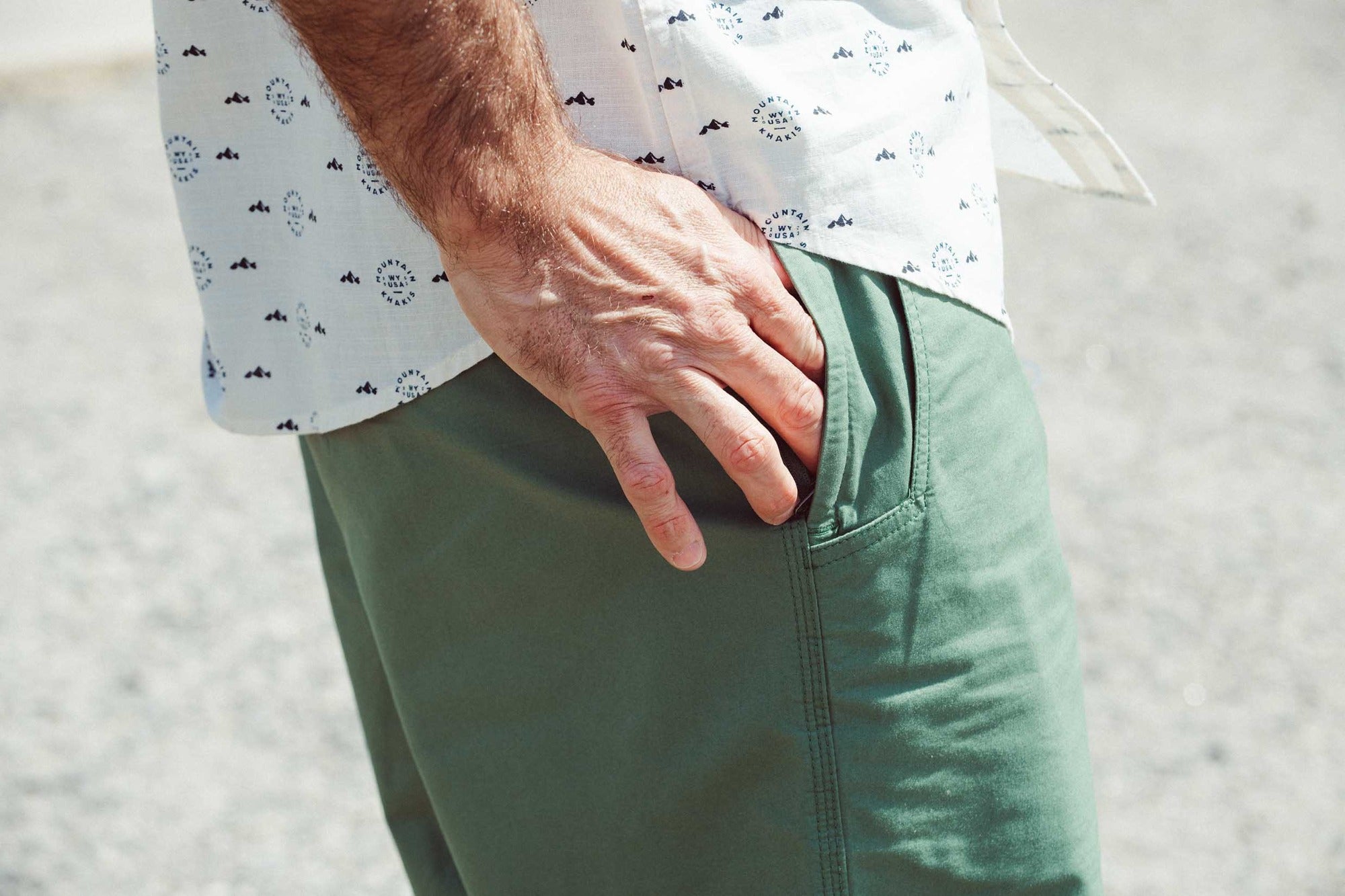 Men s Stretch Poplin Short Classic Fit