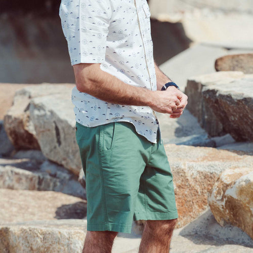 Men s Stretch Poplin Short Classic Fit