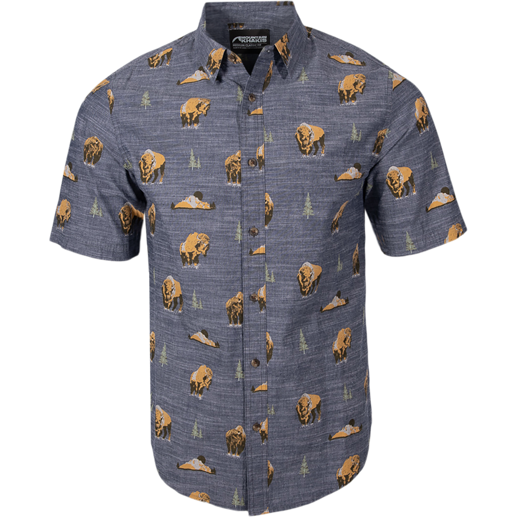 Men's Yellowstone Short Sleeve Woven Shirt