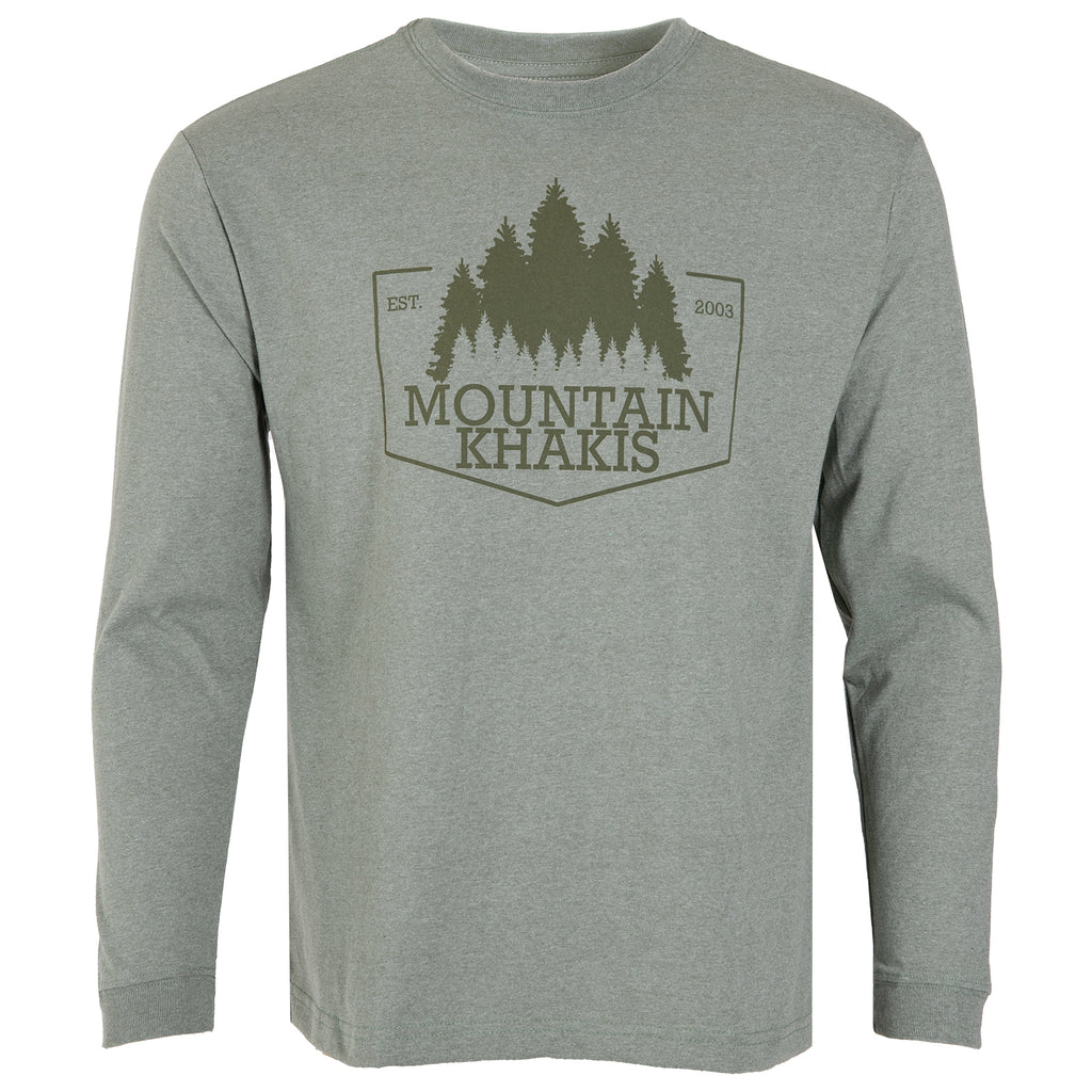 Tree Line Long Sleeve T-Shirt front view